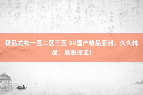 极品尤物一区二区三区 99国产精品亚洲，久久精品，品质保证！