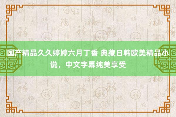 国产精品久久婷婷六月丁香 典藏日韩欧美精品小说，中文字幕纯美享受