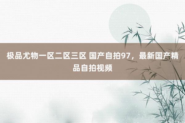 极品尤物一区二区三区 国产自拍97，最新国产精品自拍视频