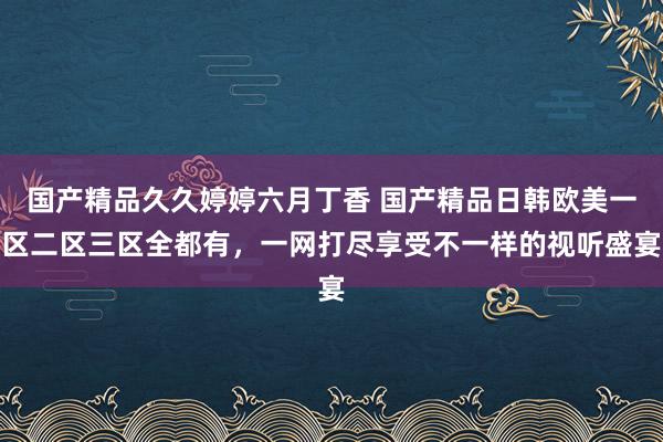 国产精品久久婷婷六月丁香 国产精品日韩欧美一区二区三区全都有，一网打尽享受不一样的视听盛宴