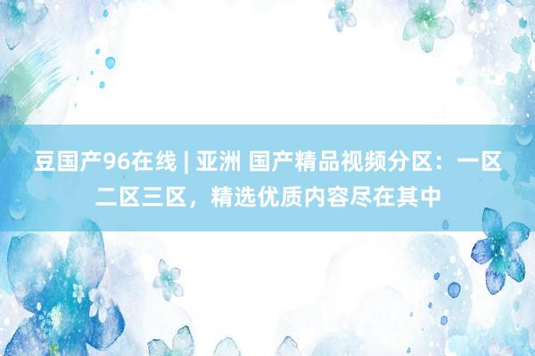 豆国产96在线 | 亚洲 国产精品视频分区：一区二区三区，精选优质内容尽在其中