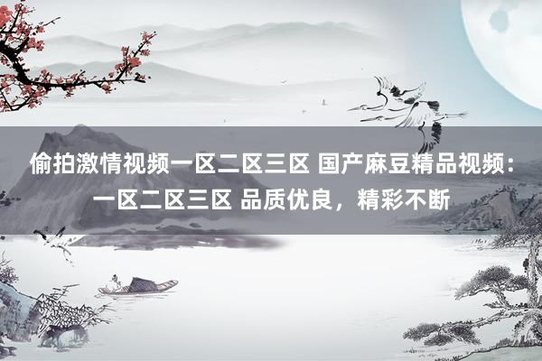 偷拍激情视频一区二区三区 国产麻豆精品视频：一区二区三区 品质优良，精彩不断